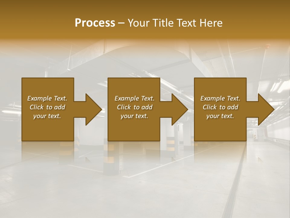 Shopping Dividing Pipe PowerPoint Template