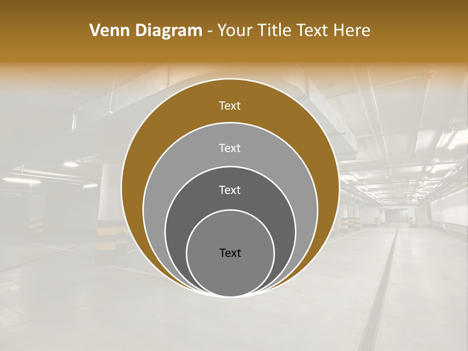 Shopping Dividing Pipe PowerPoint Template
