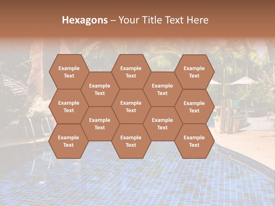 Deckchair Paradise Lifestyle PowerPoint Template