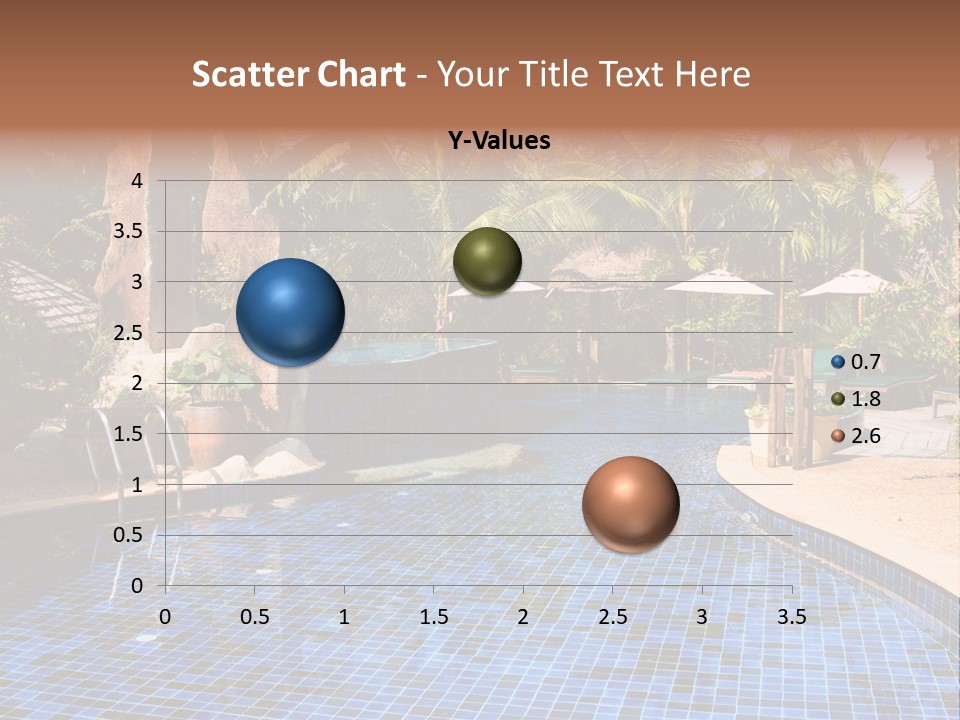 Deckchair Paradise Lifestyle PowerPoint Template