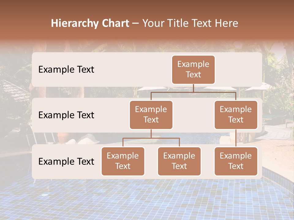Deckchair Paradise Lifestyle PowerPoint Template