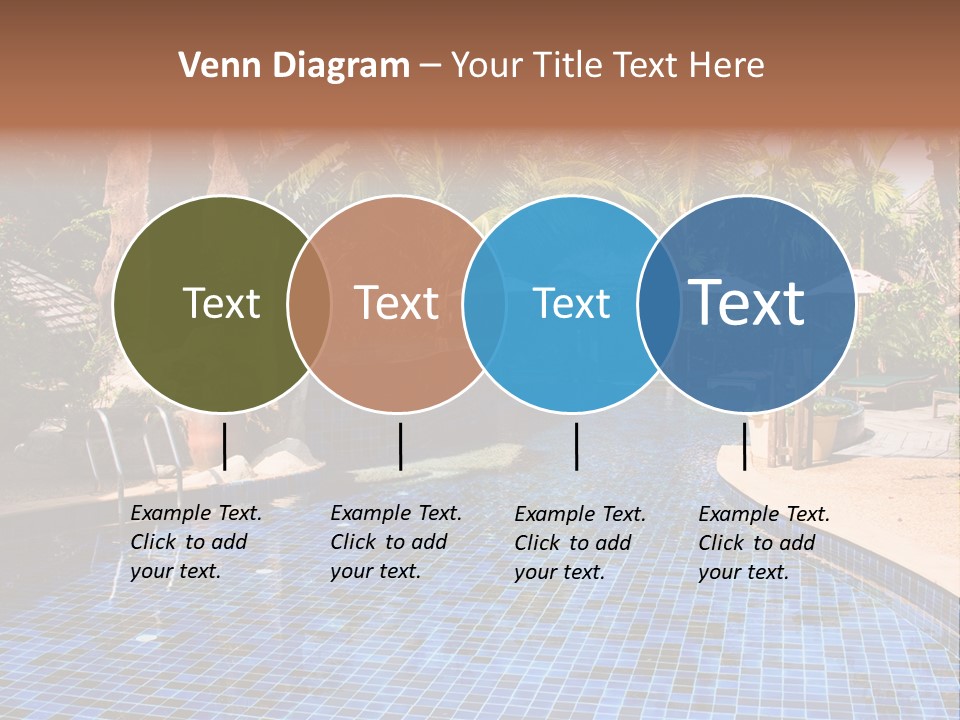 Deckchair Paradise Lifestyle PowerPoint Template