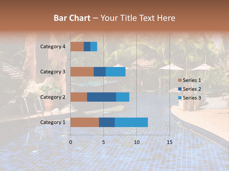 Deckchair Paradise Lifestyle PowerPoint Template