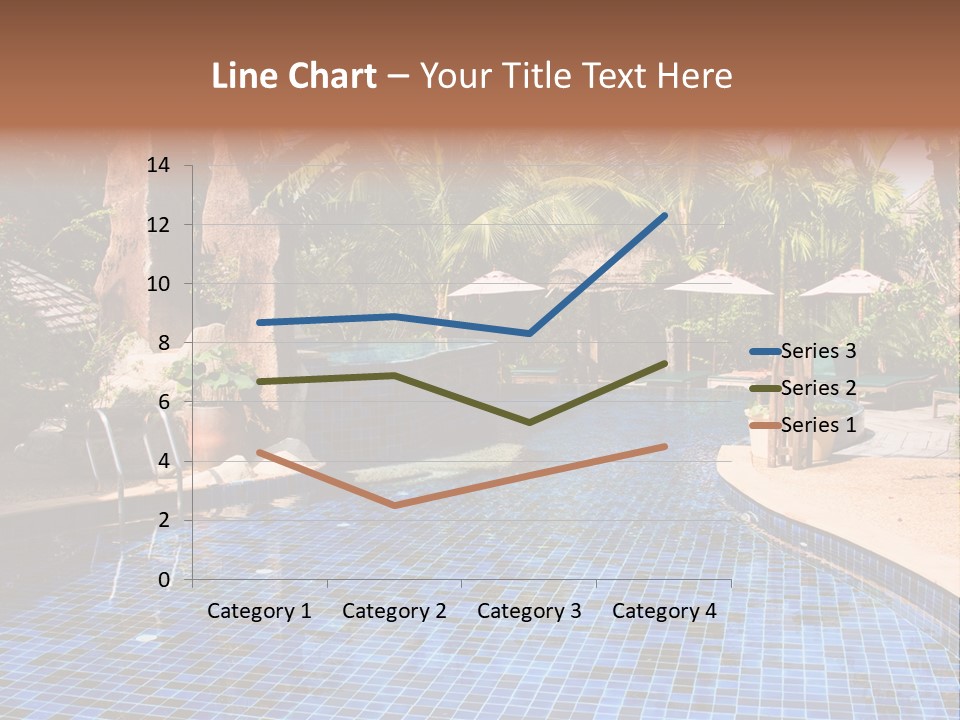Deckchair Paradise Lifestyle PowerPoint Template
