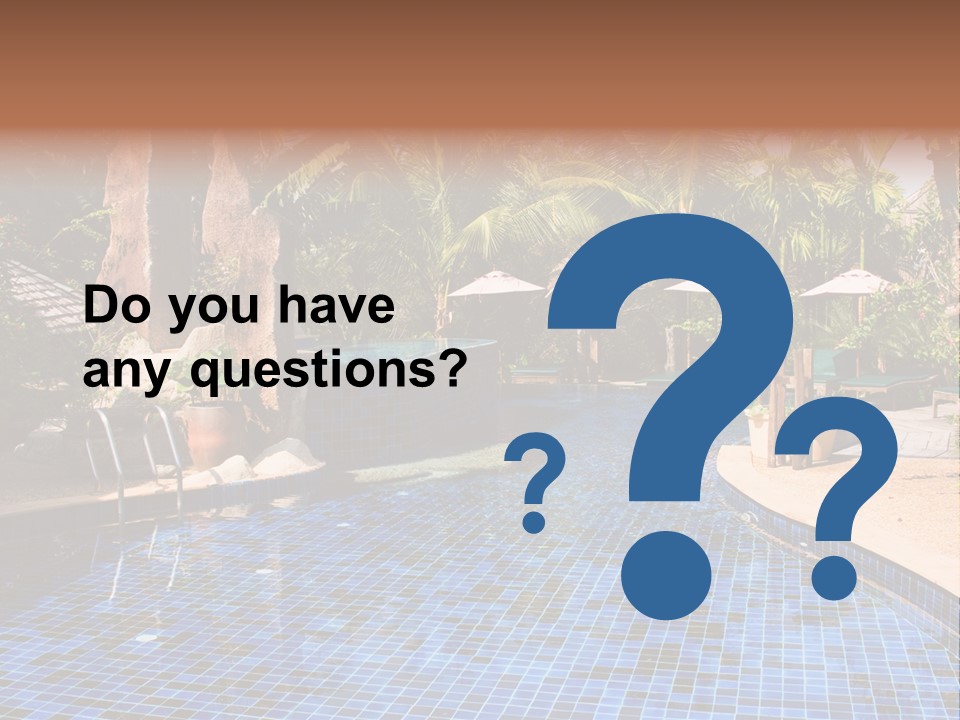 Deckchair Paradise Lifestyle PowerPoint Template