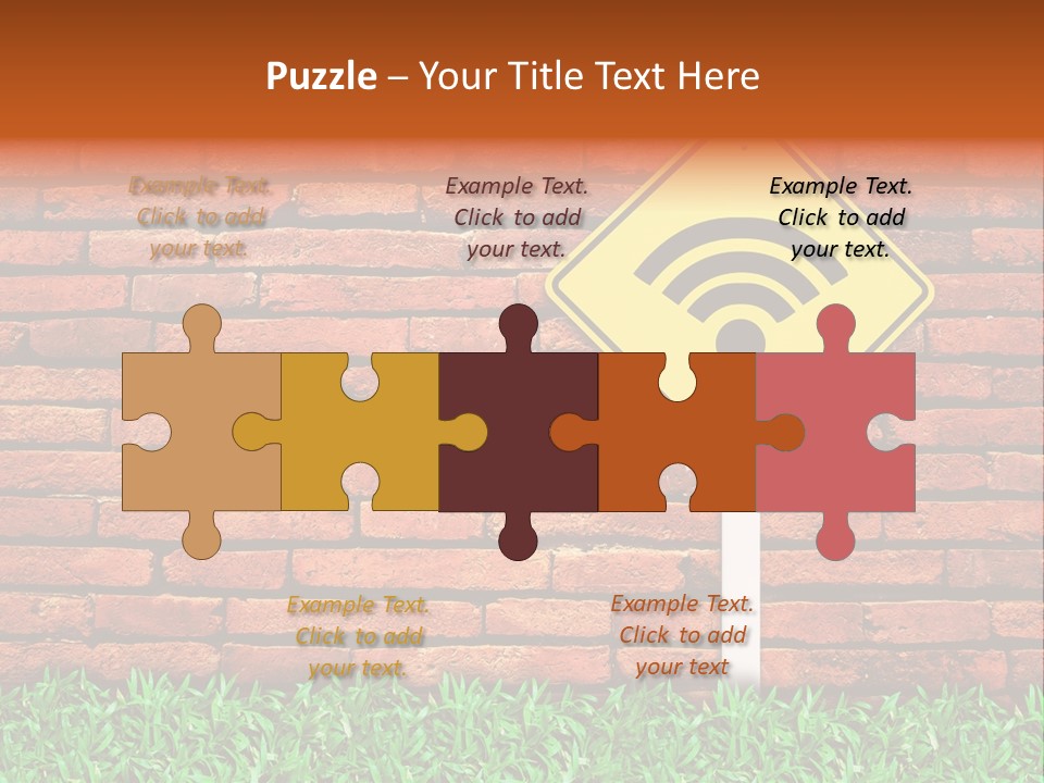Icon Display Internet PowerPoint Template