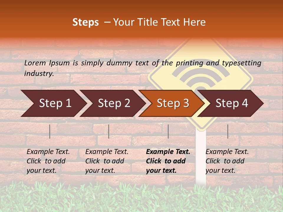 Icon Display Internet PowerPoint Template