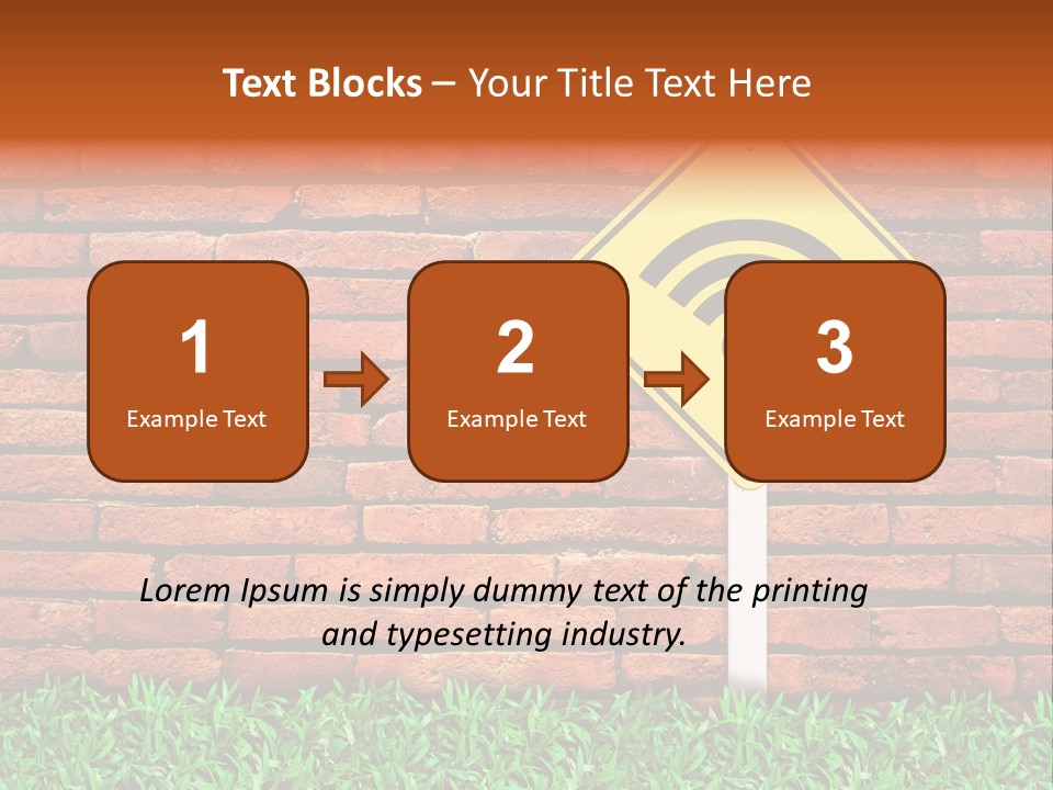 Icon Display Internet PowerPoint Template