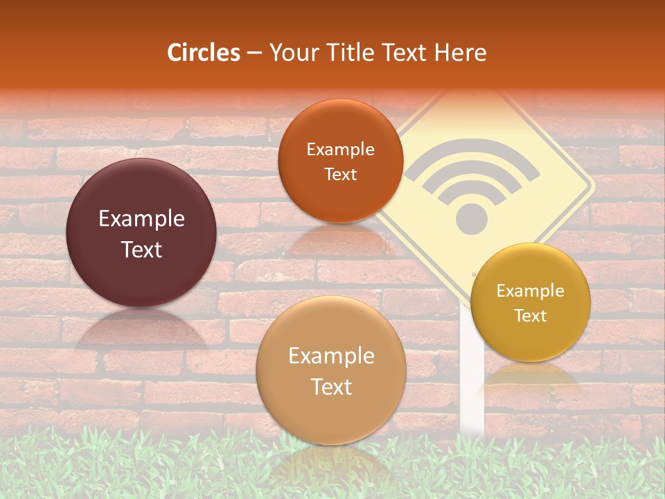 Icon Display Internet PowerPoint Template