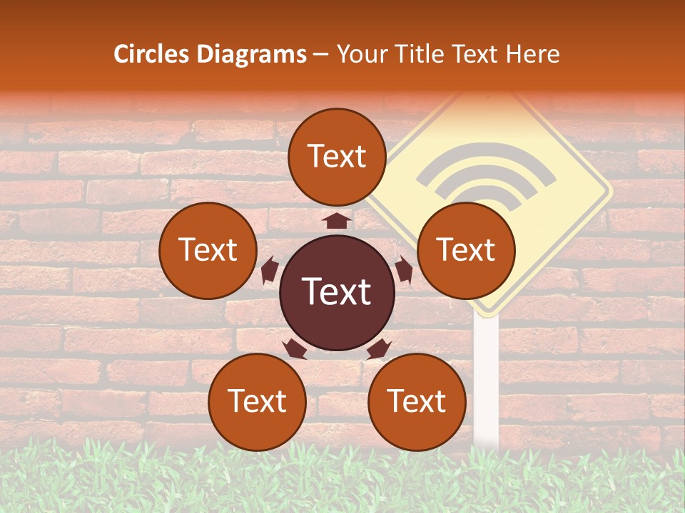 Icon Display Internet PowerPoint Template