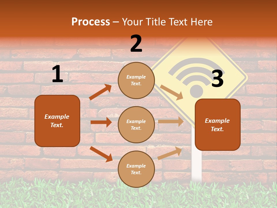 Icon Display Internet PowerPoint Template