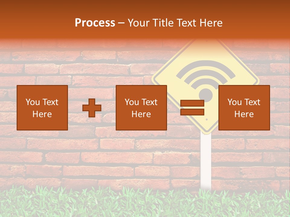 Icon Display Internet PowerPoint Template
