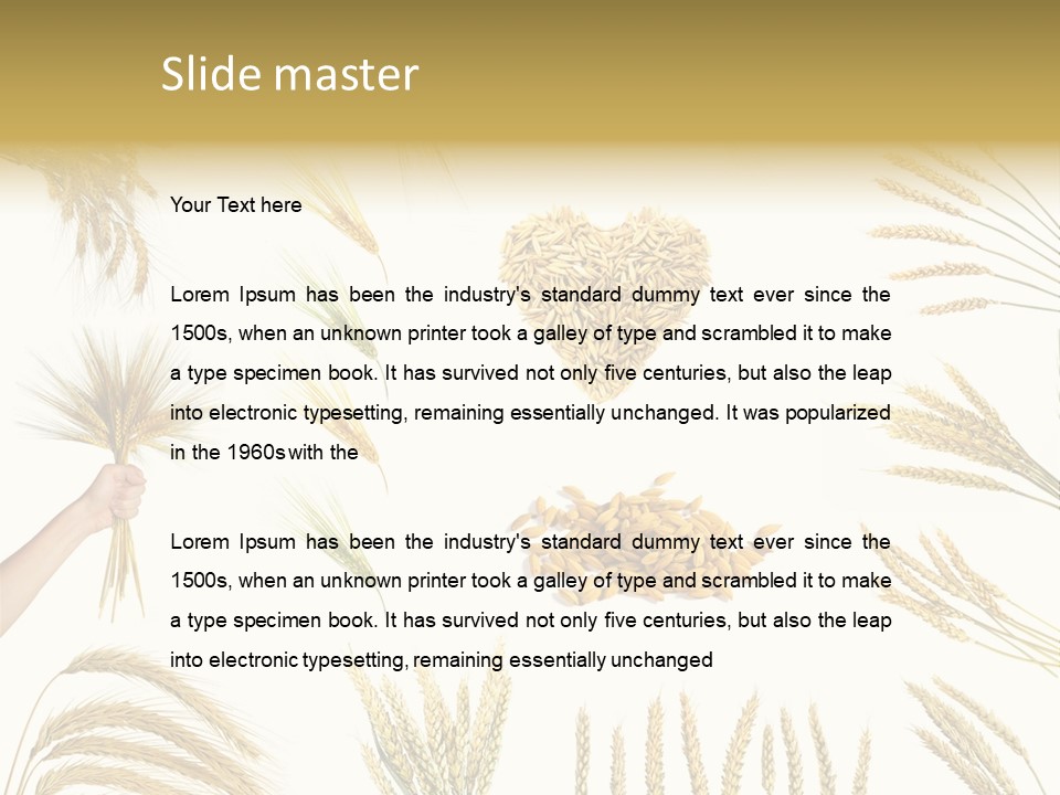 Light Small Beige PowerPoint Template