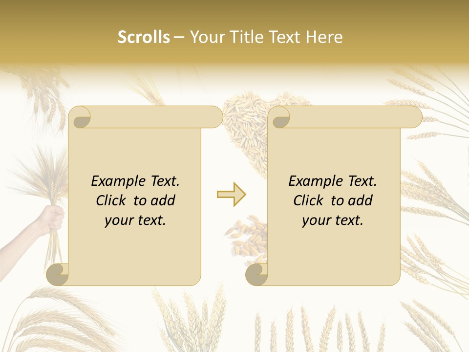 Light Small Beige PowerPoint Template