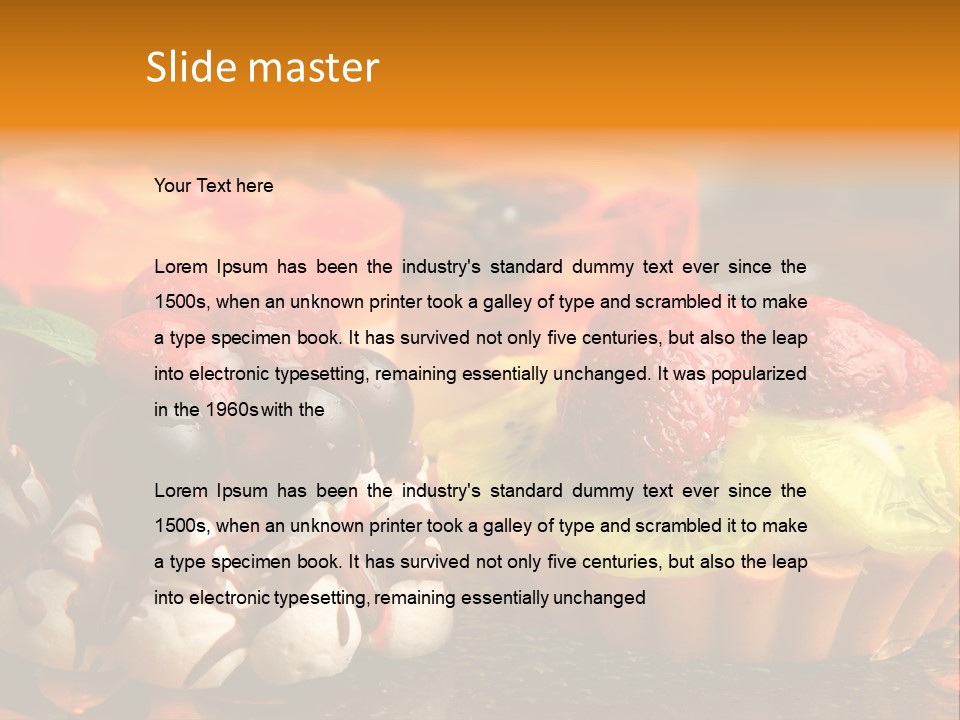 Cakes PowerPoint Template