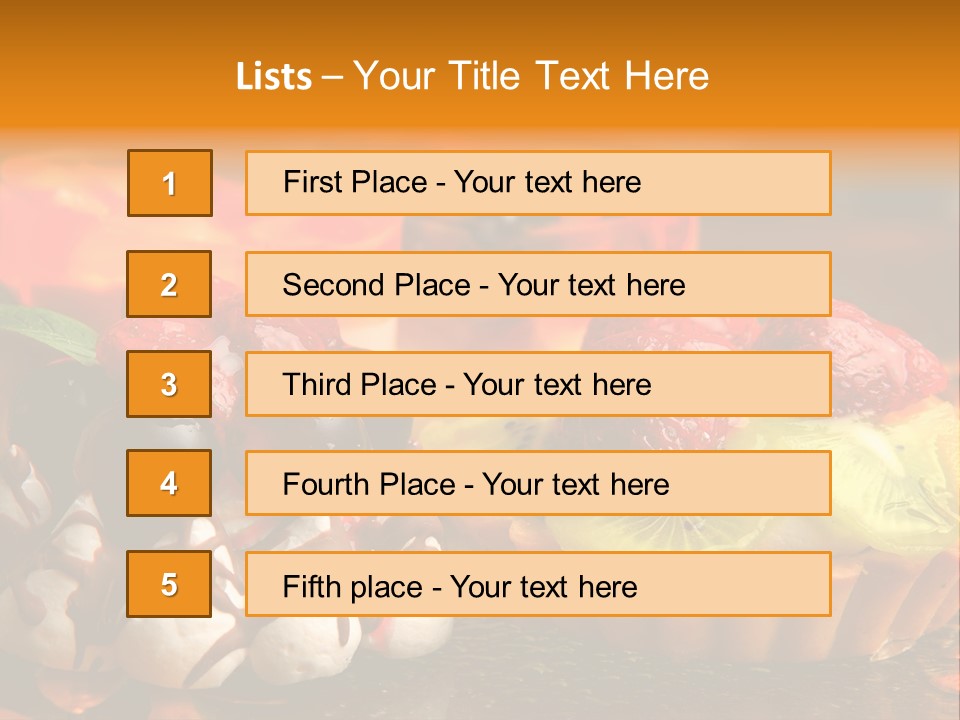 Cakes PowerPoint Template