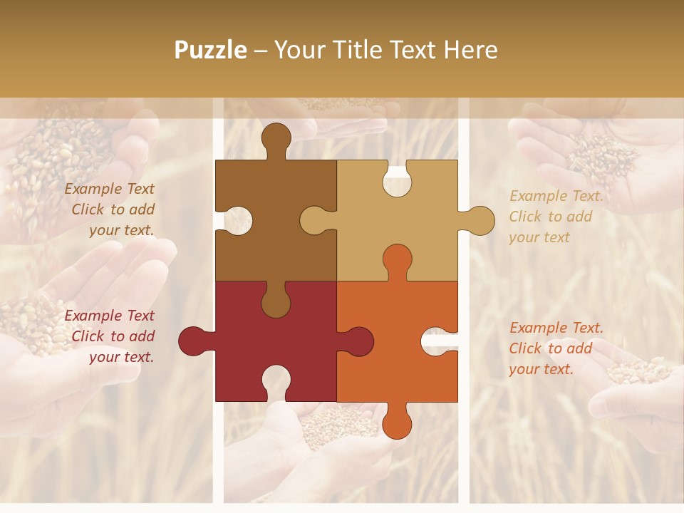 Collage Palm Harvesting PowerPoint Template