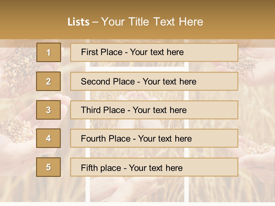 Collage Palm Harvesting PowerPoint Template