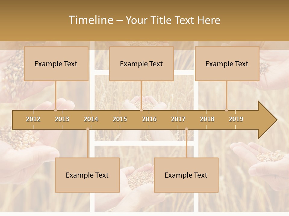 Collage Palm Harvesting PowerPoint Template