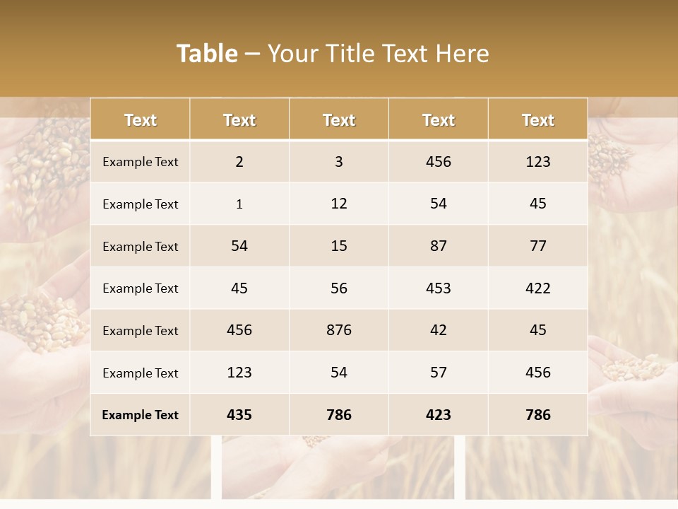 Collage Palm Harvesting PowerPoint Template
