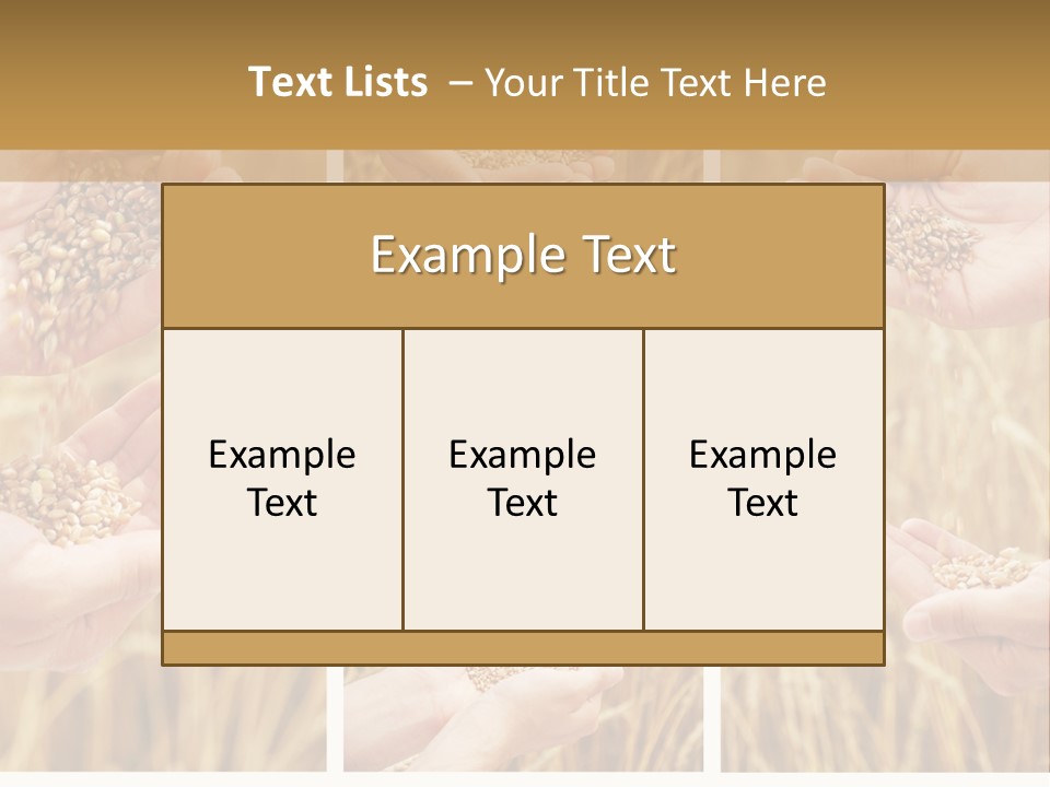Collage Palm Harvesting PowerPoint Template