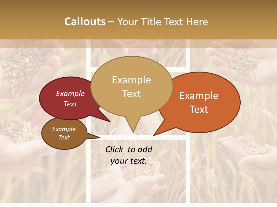 Collage Palm Harvesting PowerPoint Template