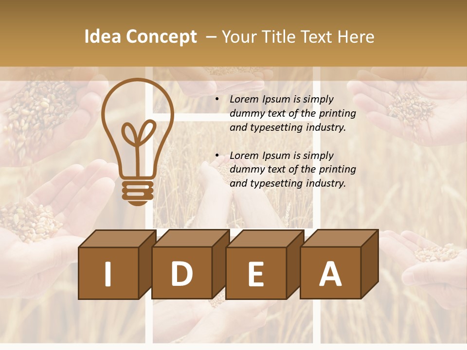 Collage Palm Harvesting PowerPoint Template