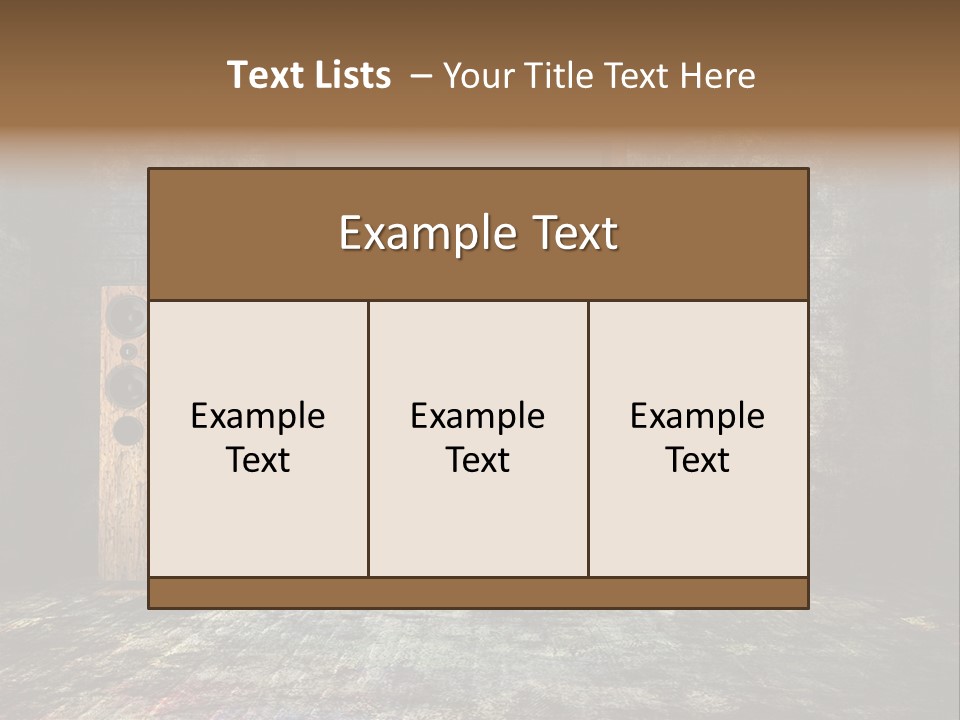 Music Hd PowerPoint Template