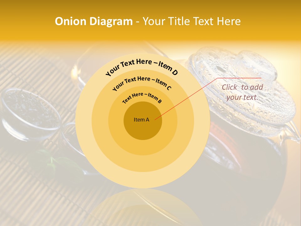 Cup Object Drink PowerPoint Template