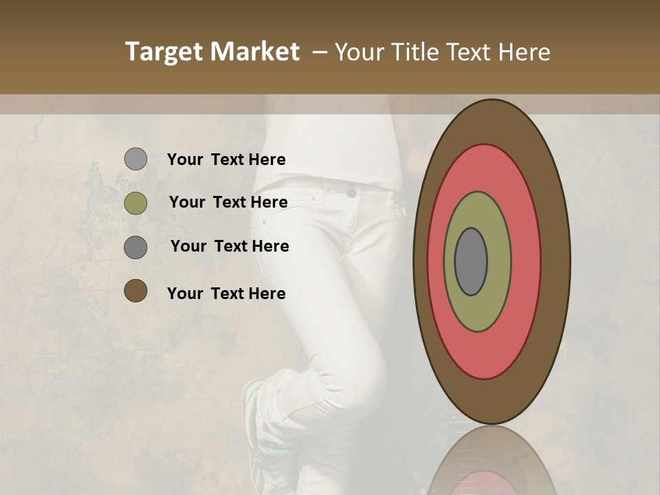 Girl With Guitar PowerPoint Template