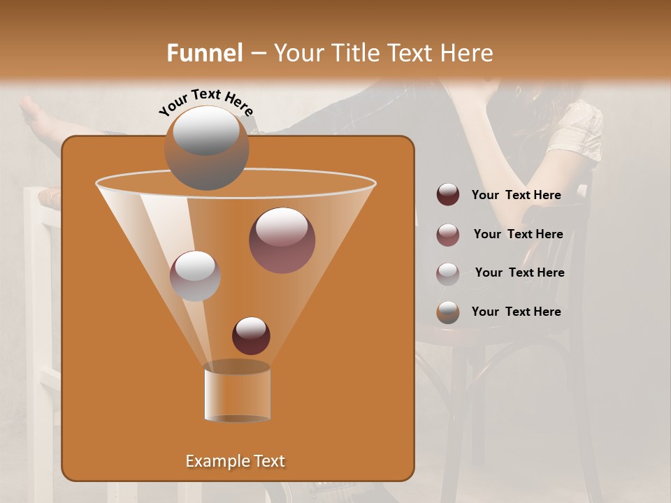 Acoustic Guitar Electric Guitar PowerPoint Template