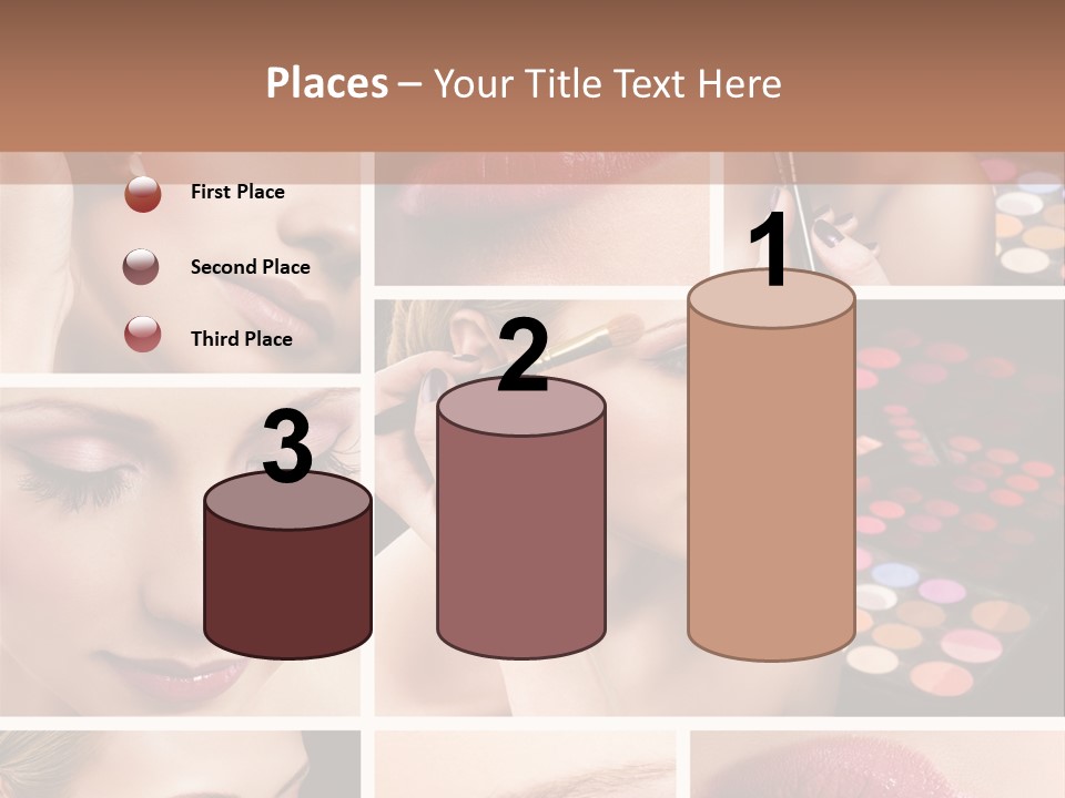 Red Set Glamorous PowerPoint Template