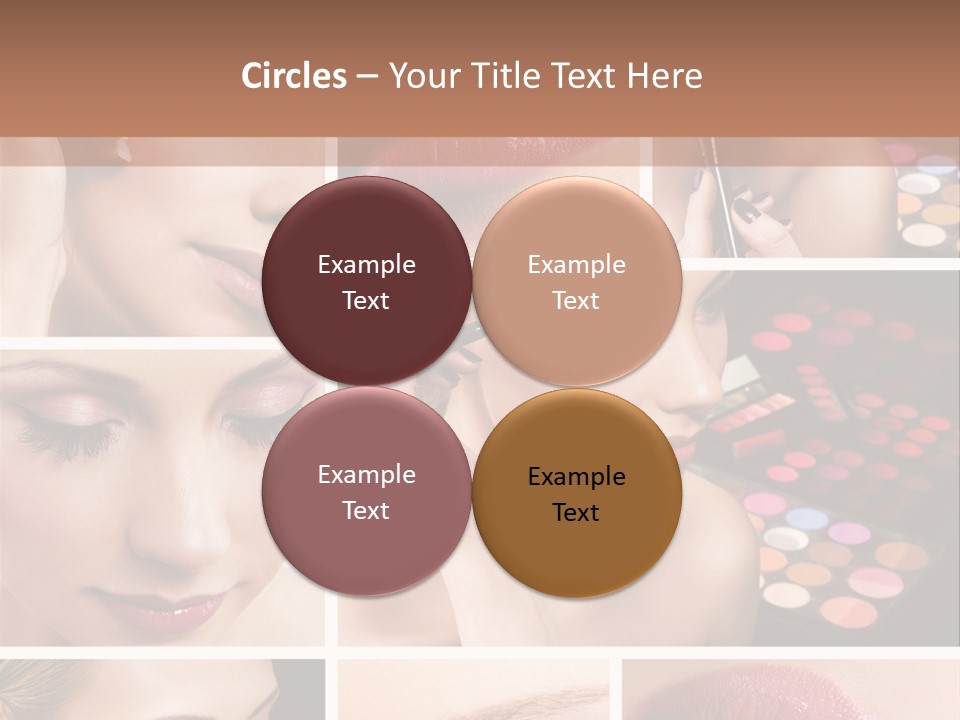 Red Set Glamorous PowerPoint Template