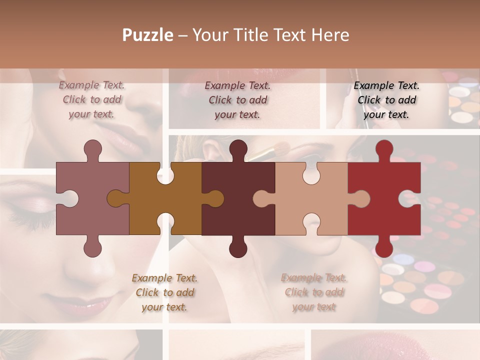 Red Set Glamorous PowerPoint Template