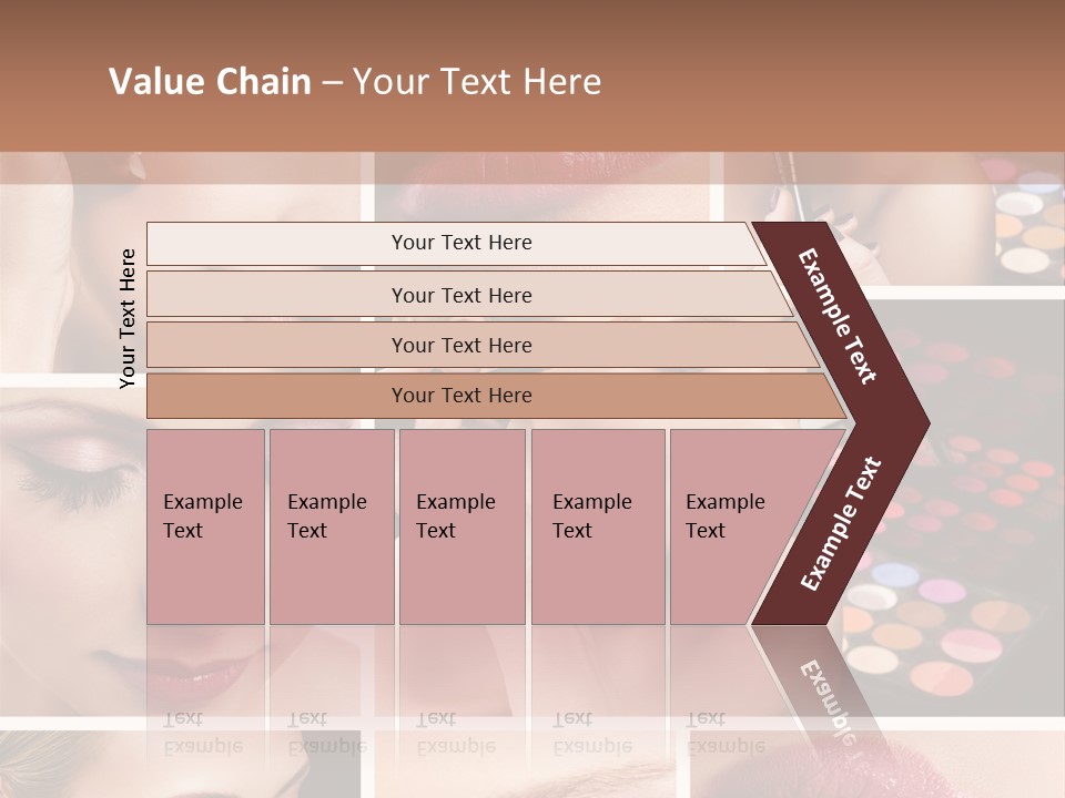 Red Set Glamorous PowerPoint Template