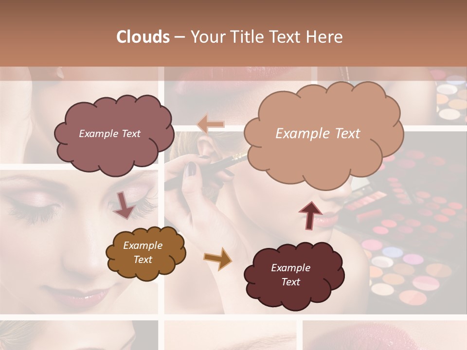 Red Set Glamorous PowerPoint Template