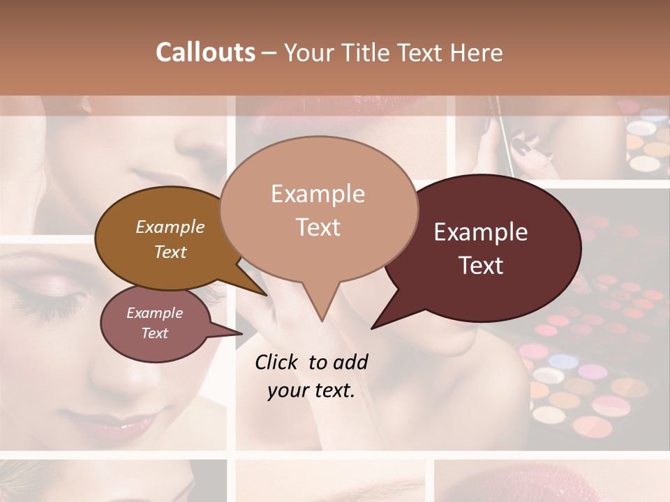 Red Set Glamorous PowerPoint Template