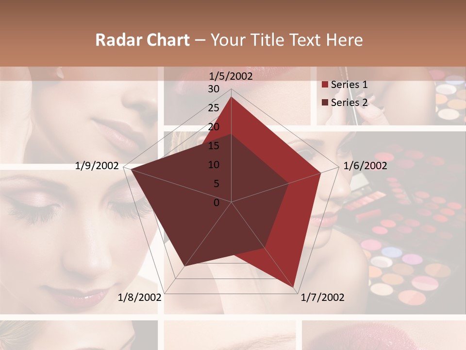 Red Set Glamorous PowerPoint Template