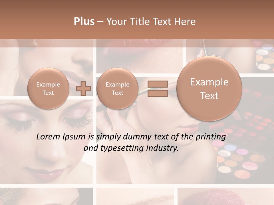 Red Set Glamorous PowerPoint Template