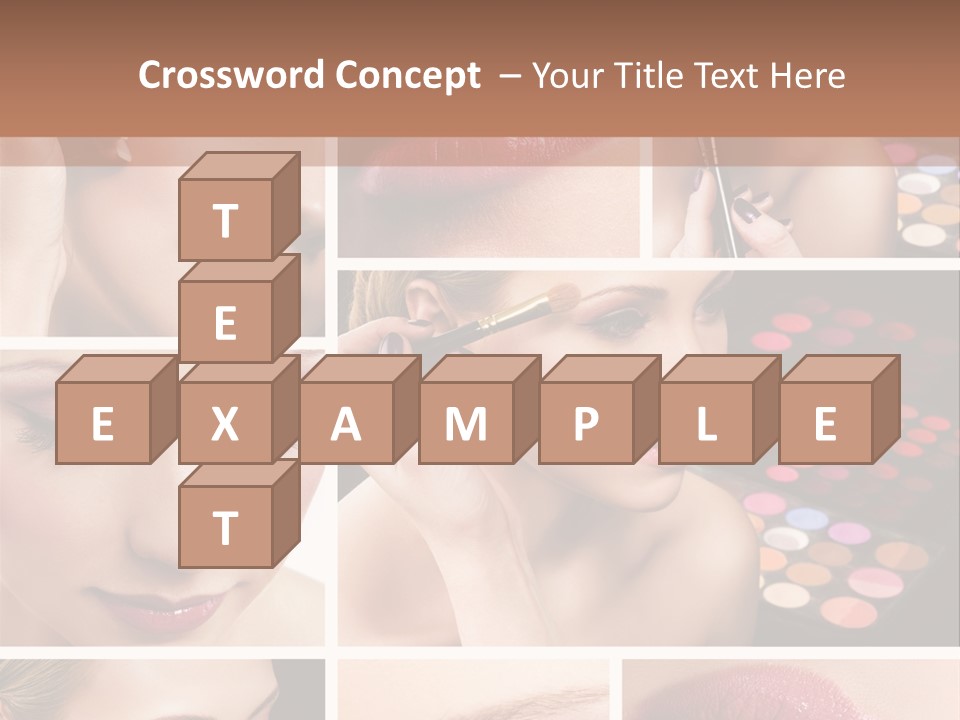Red Set Glamorous PowerPoint Template