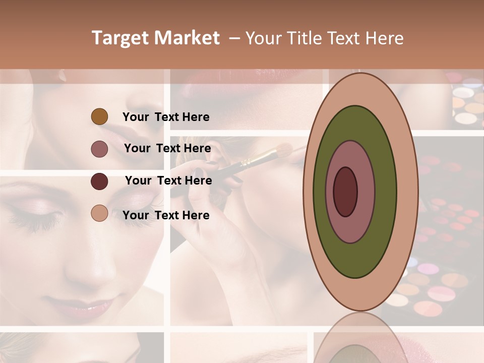 Red Set Glamorous PowerPoint Template