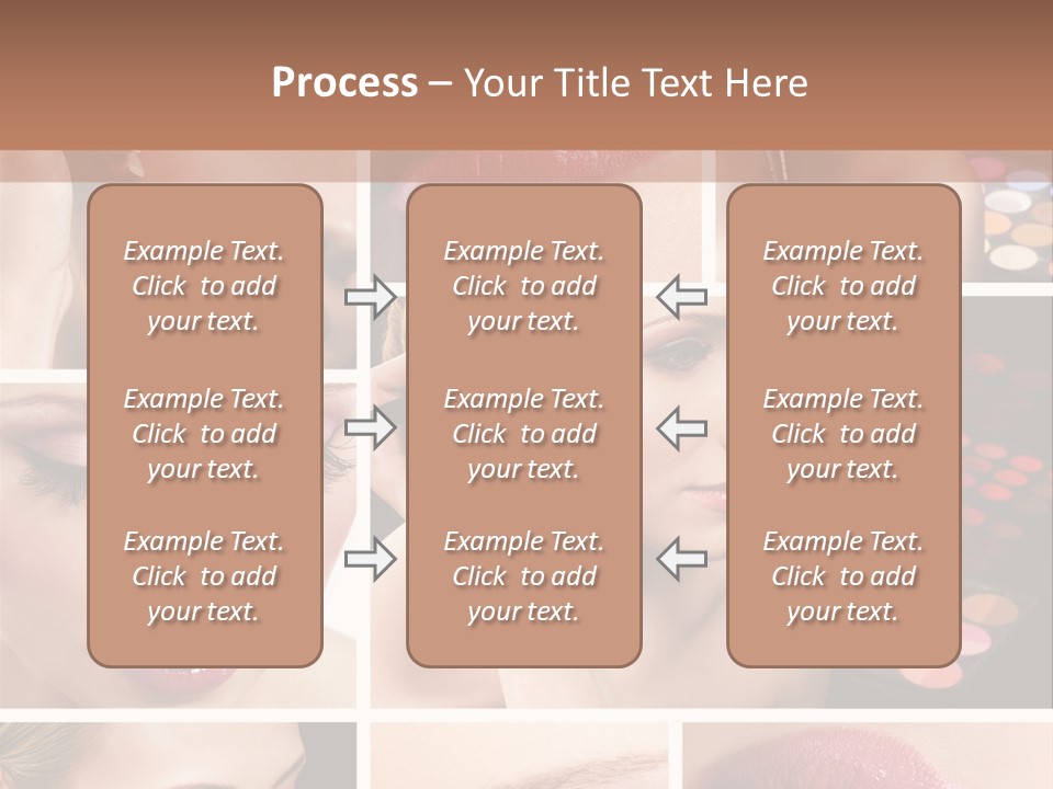 Red Set Glamorous PowerPoint Template
