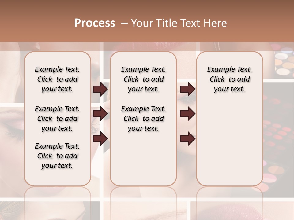 Red Set Glamorous PowerPoint Template