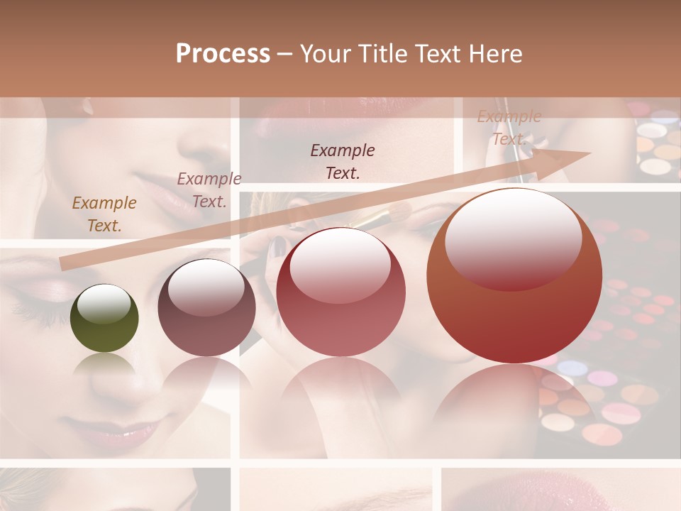 Red Set Glamorous PowerPoint Template