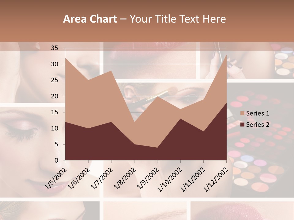 Red Set Glamorous PowerPoint Template