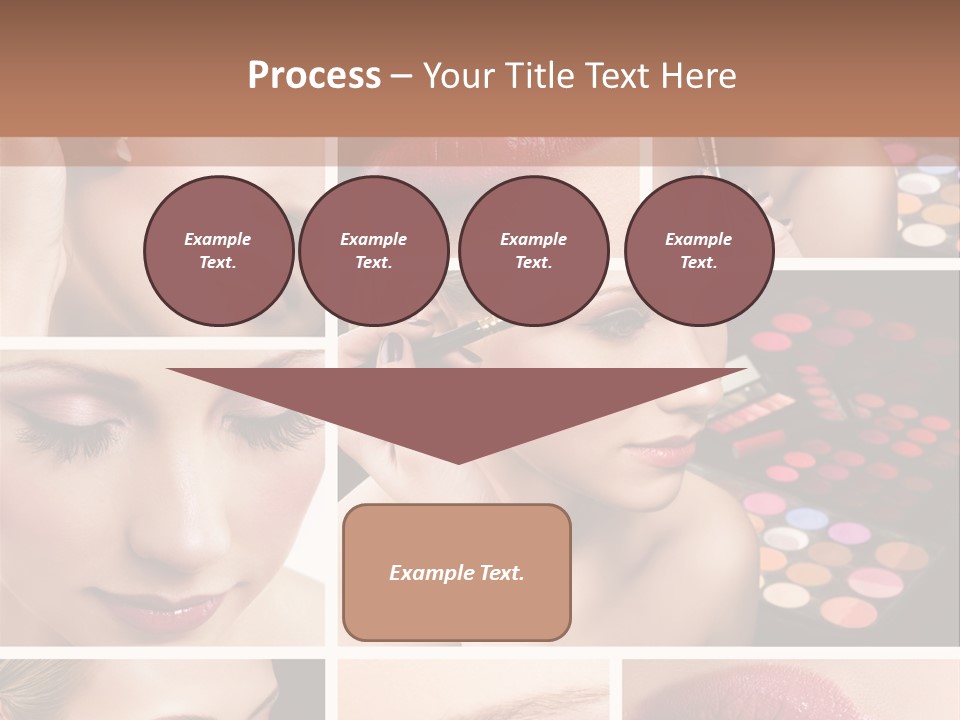 Red Set Glamorous PowerPoint Template