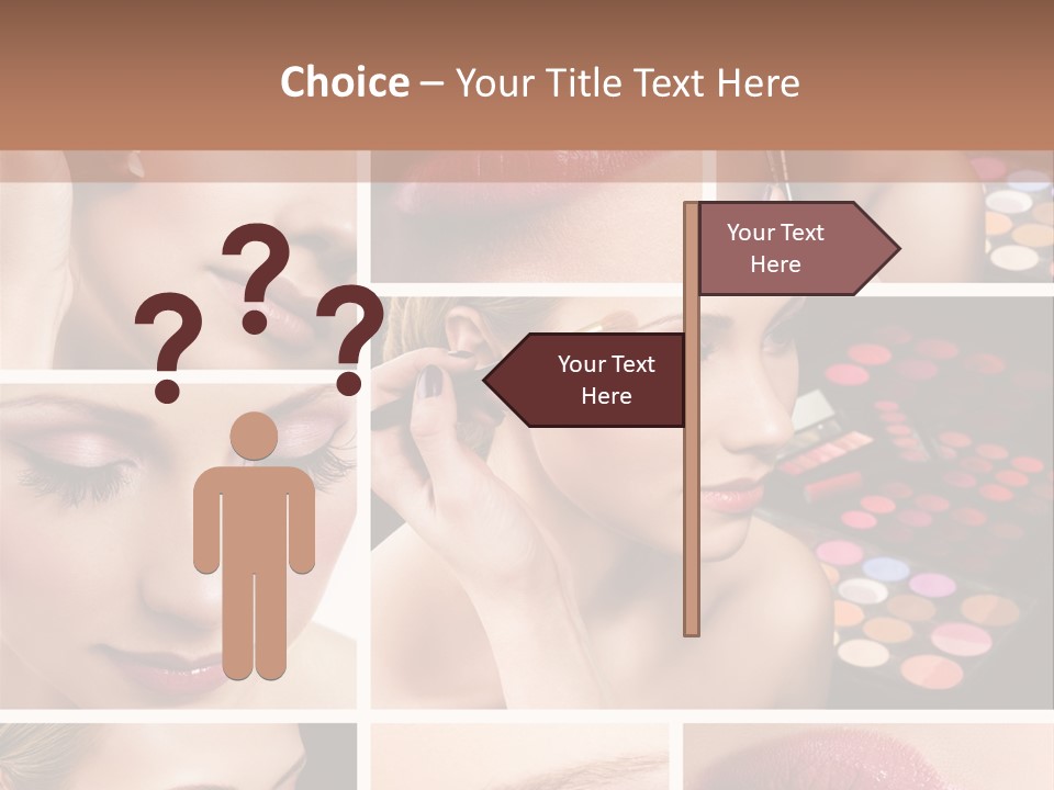 Red Set Glamorous PowerPoint Template