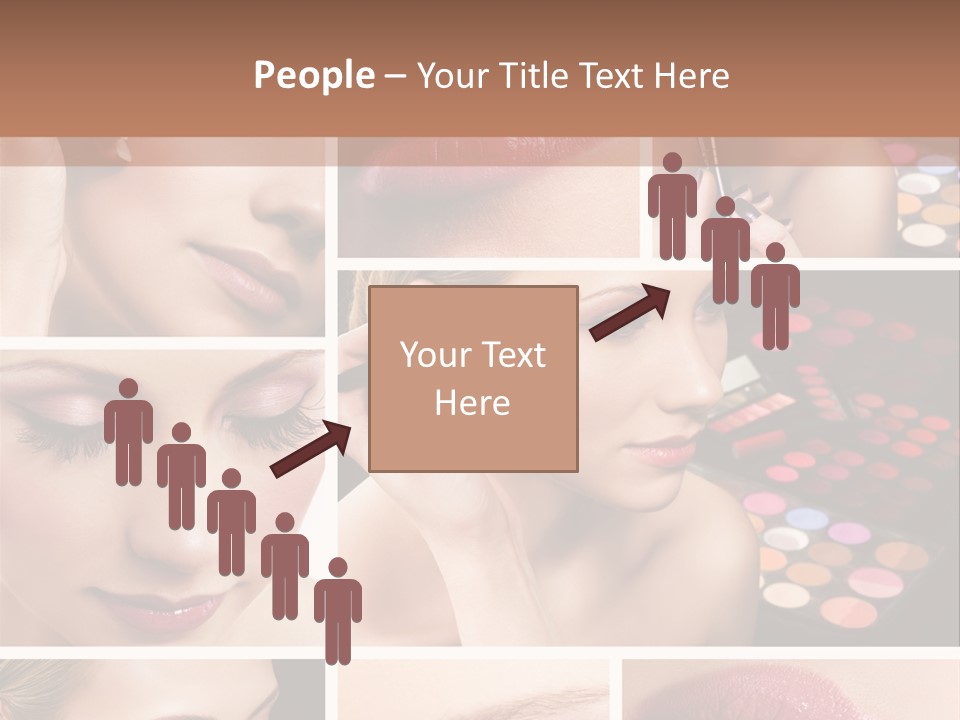 Red Set Glamorous PowerPoint Template