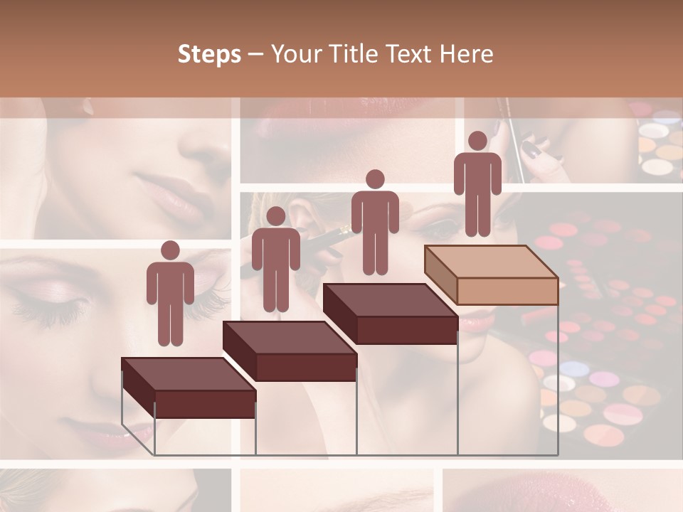 Red Set Glamorous PowerPoint Template