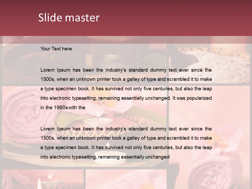 Relax Treatment Soap PowerPoint Template